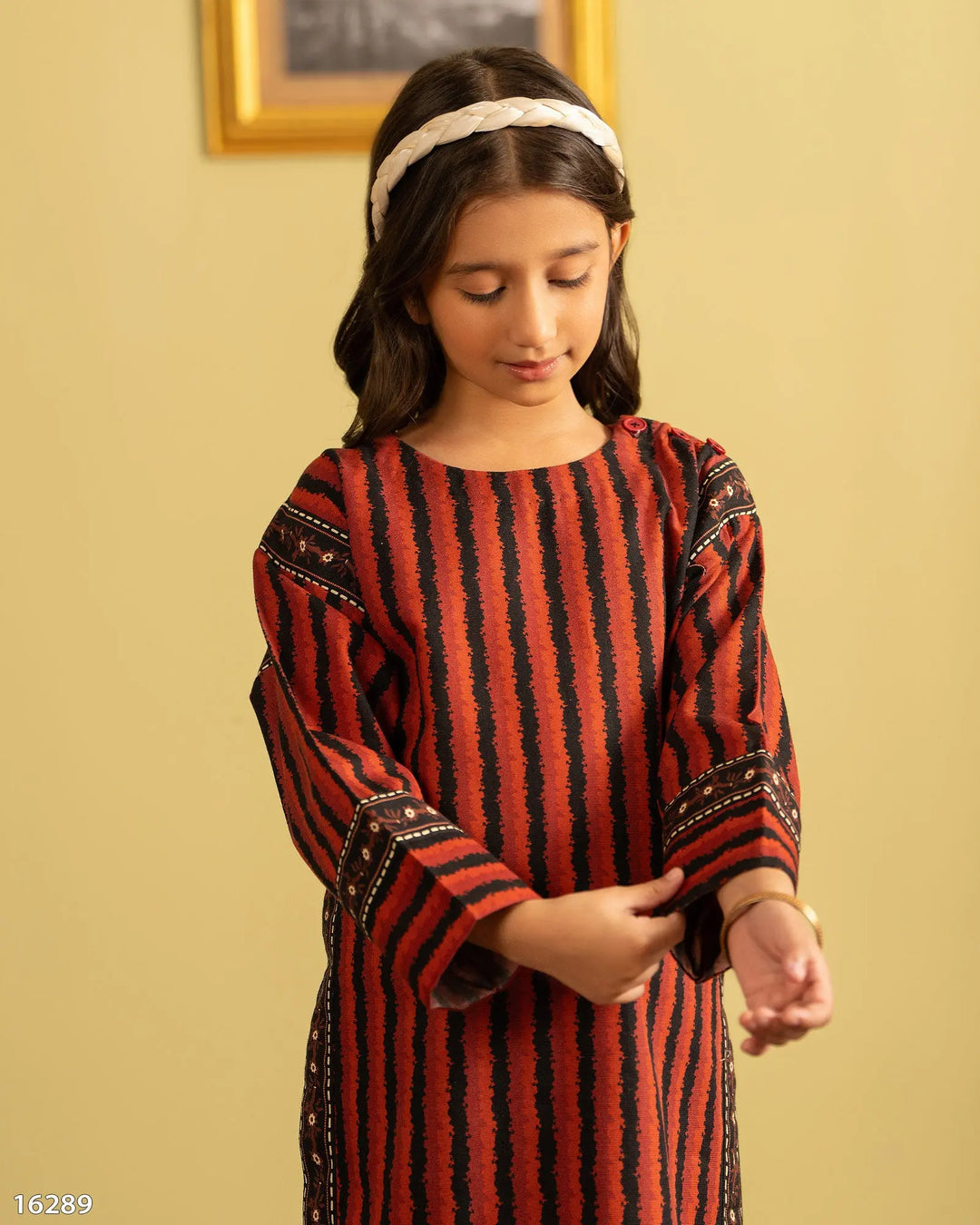 Kids 2 Piece Khaddar Suit | 16289-IG-KD Sha Posh Textile