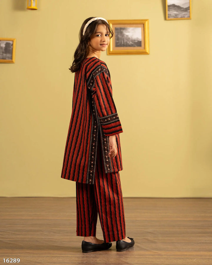 Kids 2 Piece Khaddar Suit | 16289-IG-KD Sha Posh Textile