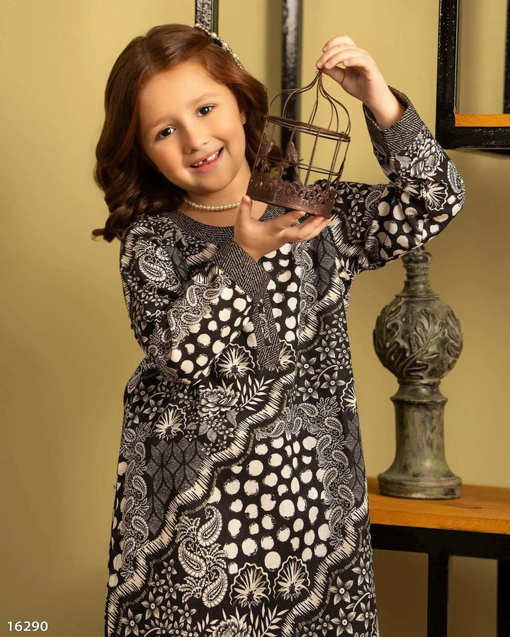Kids 2 Piece Khaddar Suit | 16290-IG-KD Sha Posh Textile