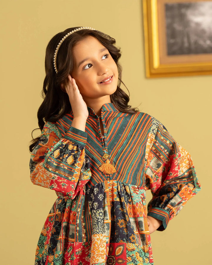 Kids 2 Piece Khaddar Suit | 16323-IG-KD Sha Posh Textile