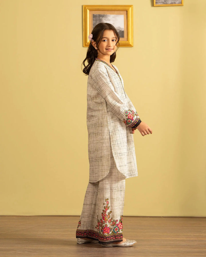 Kids 2 Piece Khaddar Suit | 16328-IG-KD Sha Posh Textile
