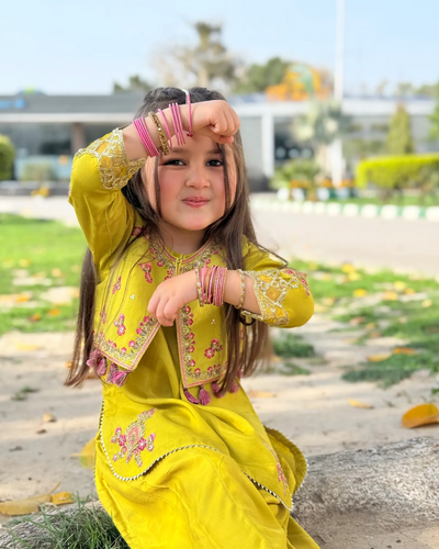 Kids 2 Piece Raw Silk Stitched Suit | 9692-IG-RWS Sha Posh Textile