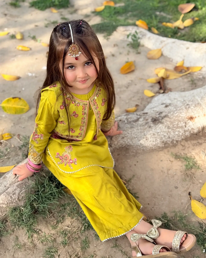 Kids 2 Piece Raw Silk Stitched Suit | 9692-IG-RWS Sha Posh Textile