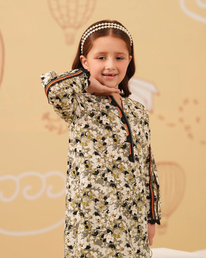 Kids 2-Piece Ready-to-Wear Cotton Suit | 17263-IG-CT Sha Posh Textile