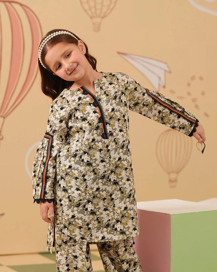 Kids 2-Piece Ready-to-Wear Cotton Suit | 17263-IG-CT Sha Posh Textile