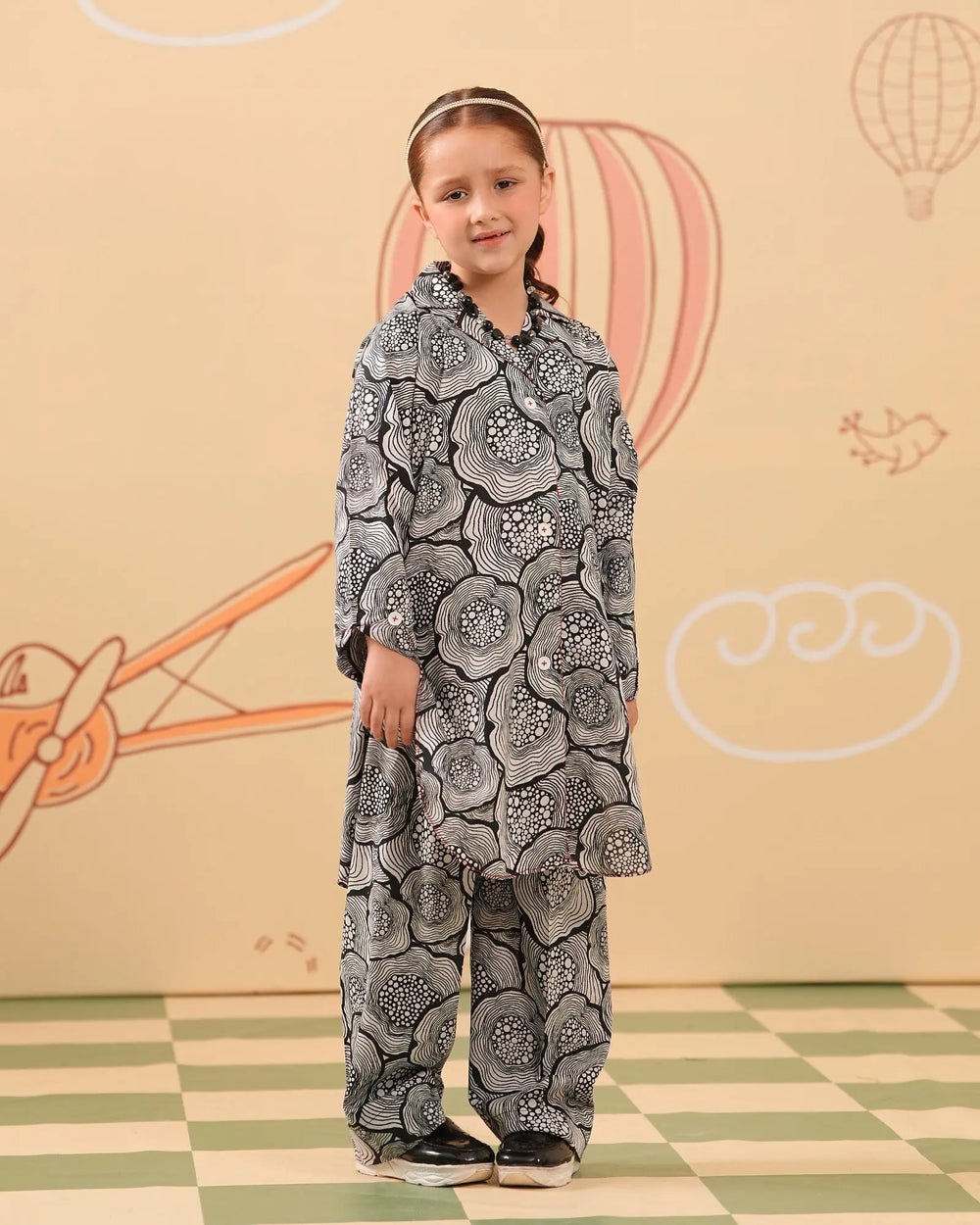 Kids 2-Piece Ready-to-Wear Cotton Suit | 17270-IG-CT Sha Posh Textile