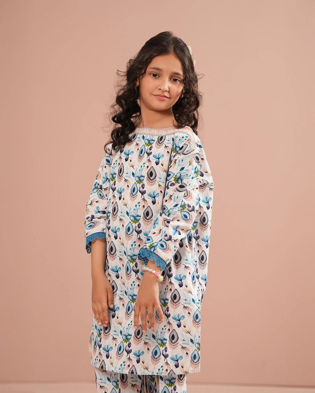 Kids 2-Piece Ready-to-Wear Cotton Suit | 17272-IG-CT Sha Posh Textile