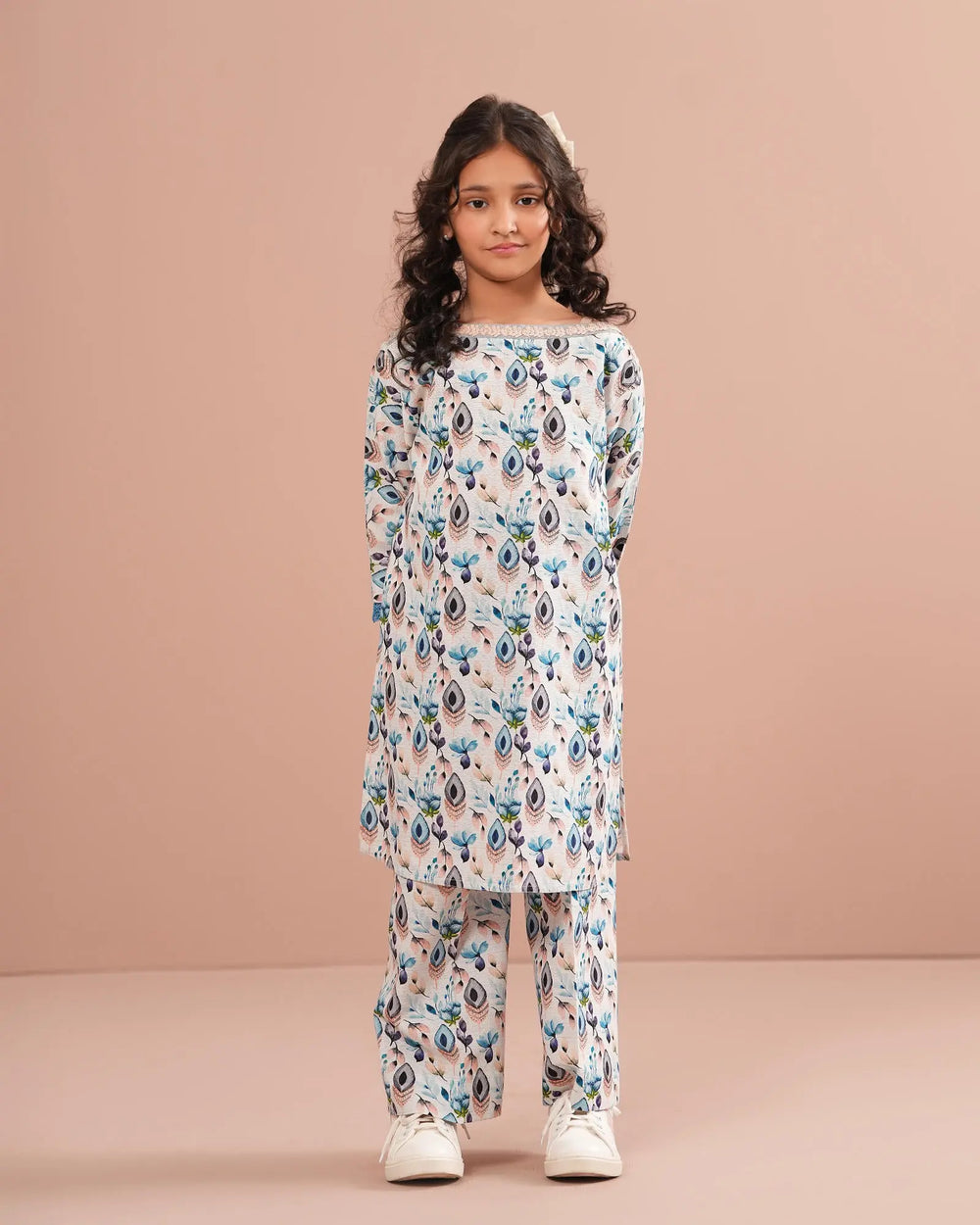 Kids 2-Piece Ready-to-Wear Cotton Suit | 17272-IG-CT Sha Posh Textile