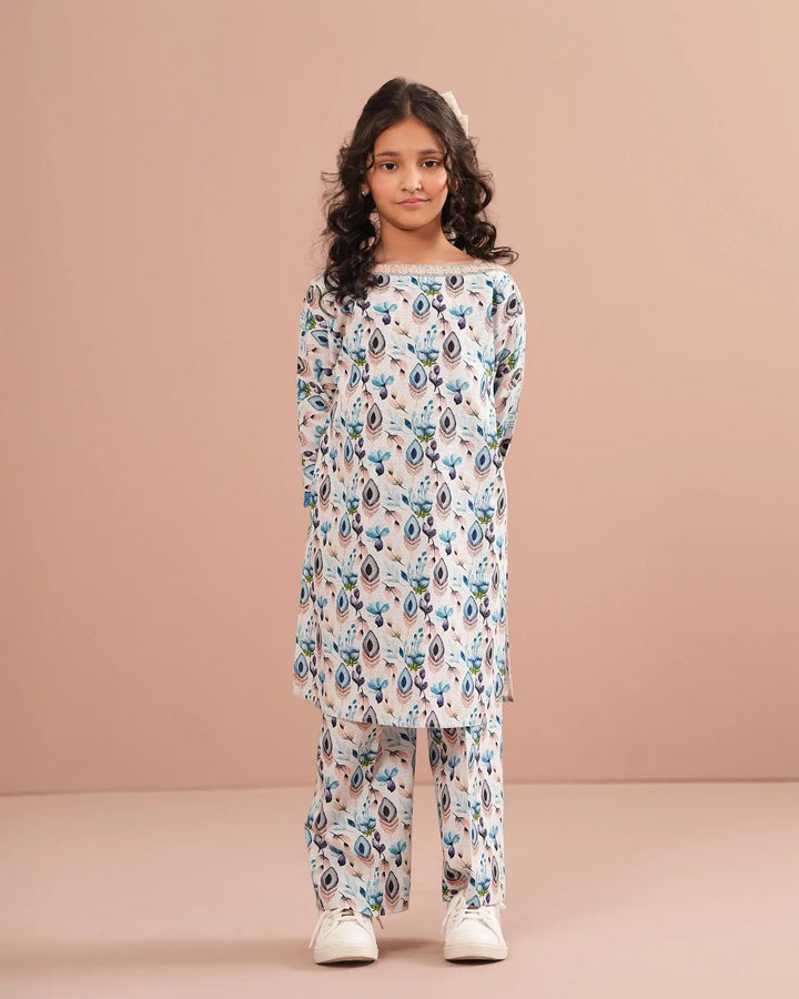 Kids 2-Piece Ready-to-Wear Cotton Suit | 17272-IG-CT Sha Posh Textile