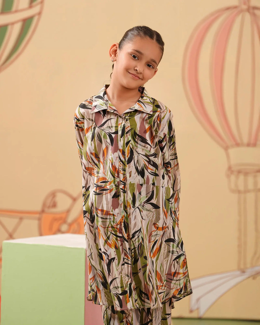 Kids 2-Piece Ready-to-Wear Lawn Suit | 17261-IG-LWN Sha Posh Textile