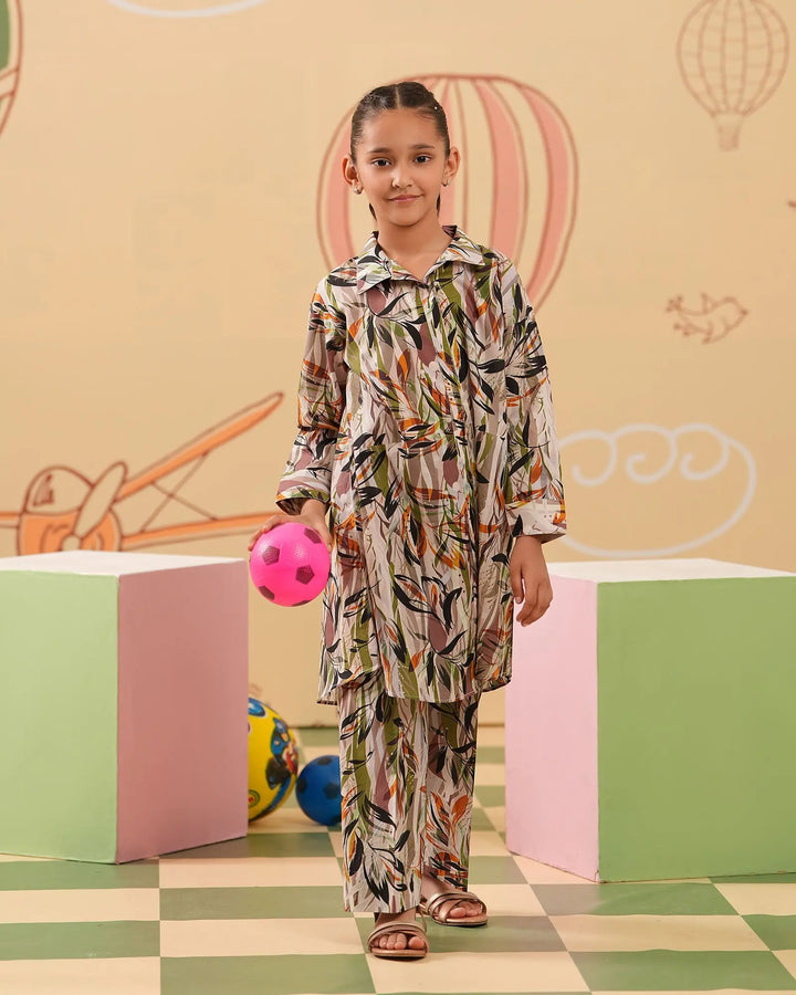 Kids 2-Piece Ready-to-Wear Lawn Suit | 17261-IG-LWN Sha Posh Textile