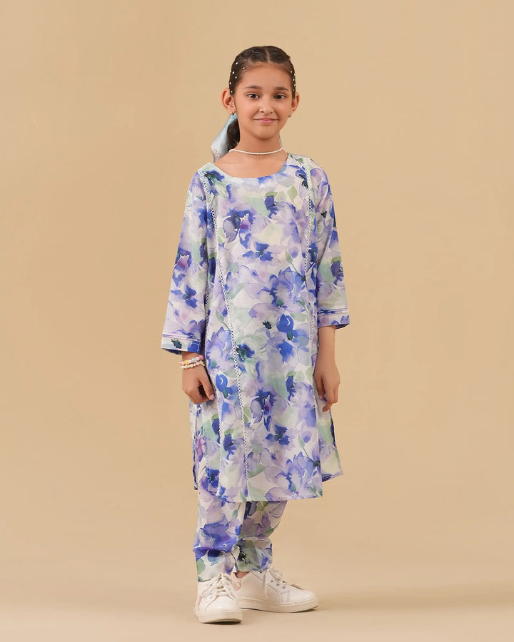 Kids 2-Piece Ready-to-Wear Lawn Suit | 17278-IG-LWN Sha Posh Textile