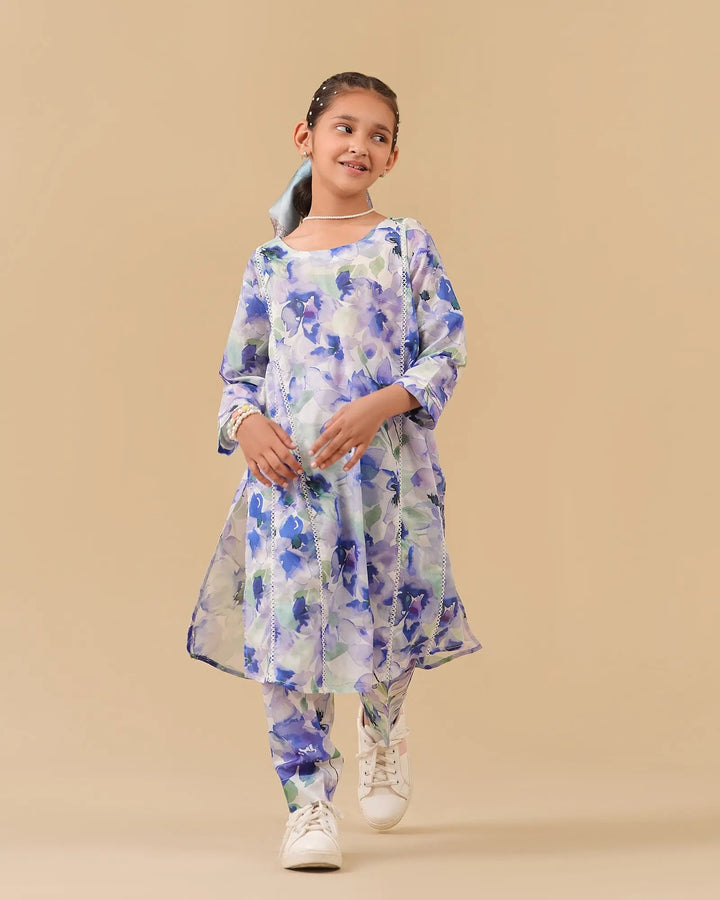 Kids 2-Piece Ready-to-Wear Lawn Suit | 17278-IG-LWN Sha Posh Textile