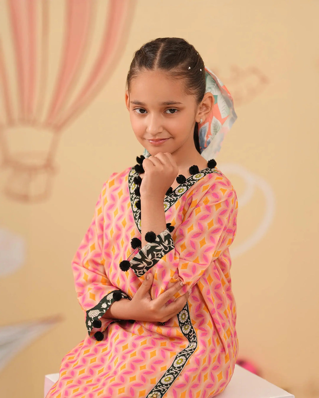 Kids 2-Piece Ready-to-Wear Lawn Suit | 17302-IG-LWN Sha Posh Textile