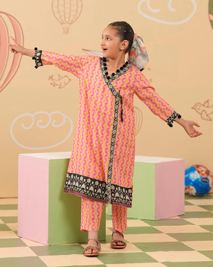 Kids 2-Piece Ready-to-Wear Lawn Suit | 17302-IG-LWN Sha Posh Textile