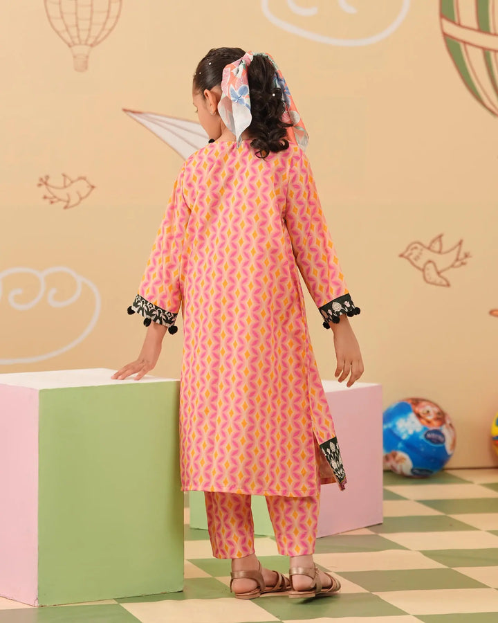 Kids 2-Piece Ready-to-Wear Lawn Suit | 17302-IG-LWN Sha Posh Textile