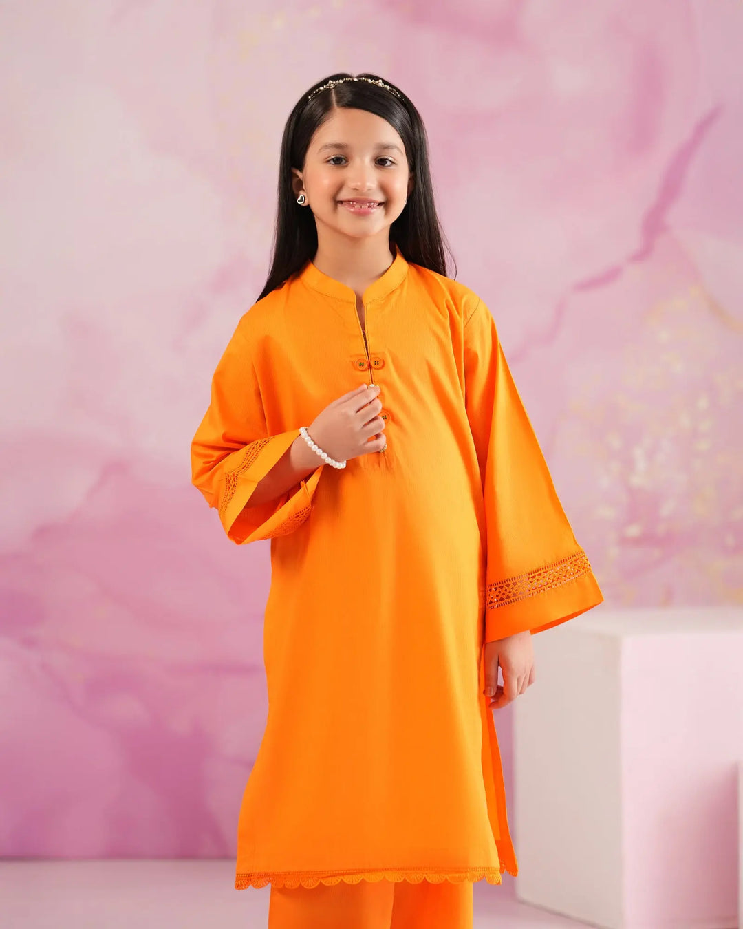 Kids 2-Piece Ready-to-Wear Rod Cotton Suit | 1169-ST-R.CT Sha Posh Textile