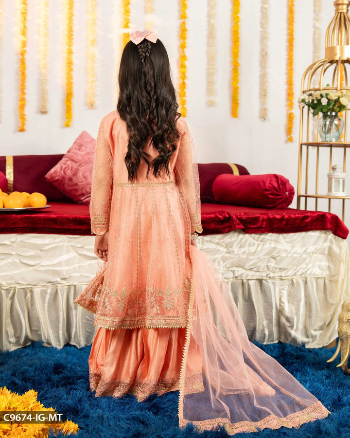 Kids 3 Piece Net Suit | 9674-IG-NT - Sha Posh Textile