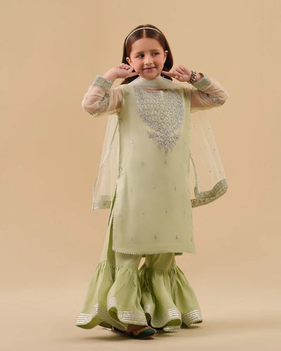 Kids 3-Piece Organza | 9737 - Sha Posh Textile