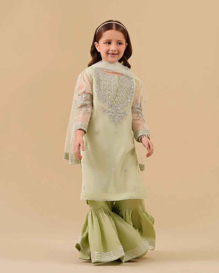 Kids 3-Piece Organza | 9737 - Sha Posh Textile