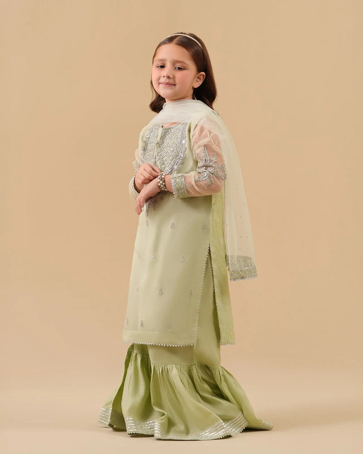 Kids 3-Piece Organza | 9737 - Sha Posh Textile