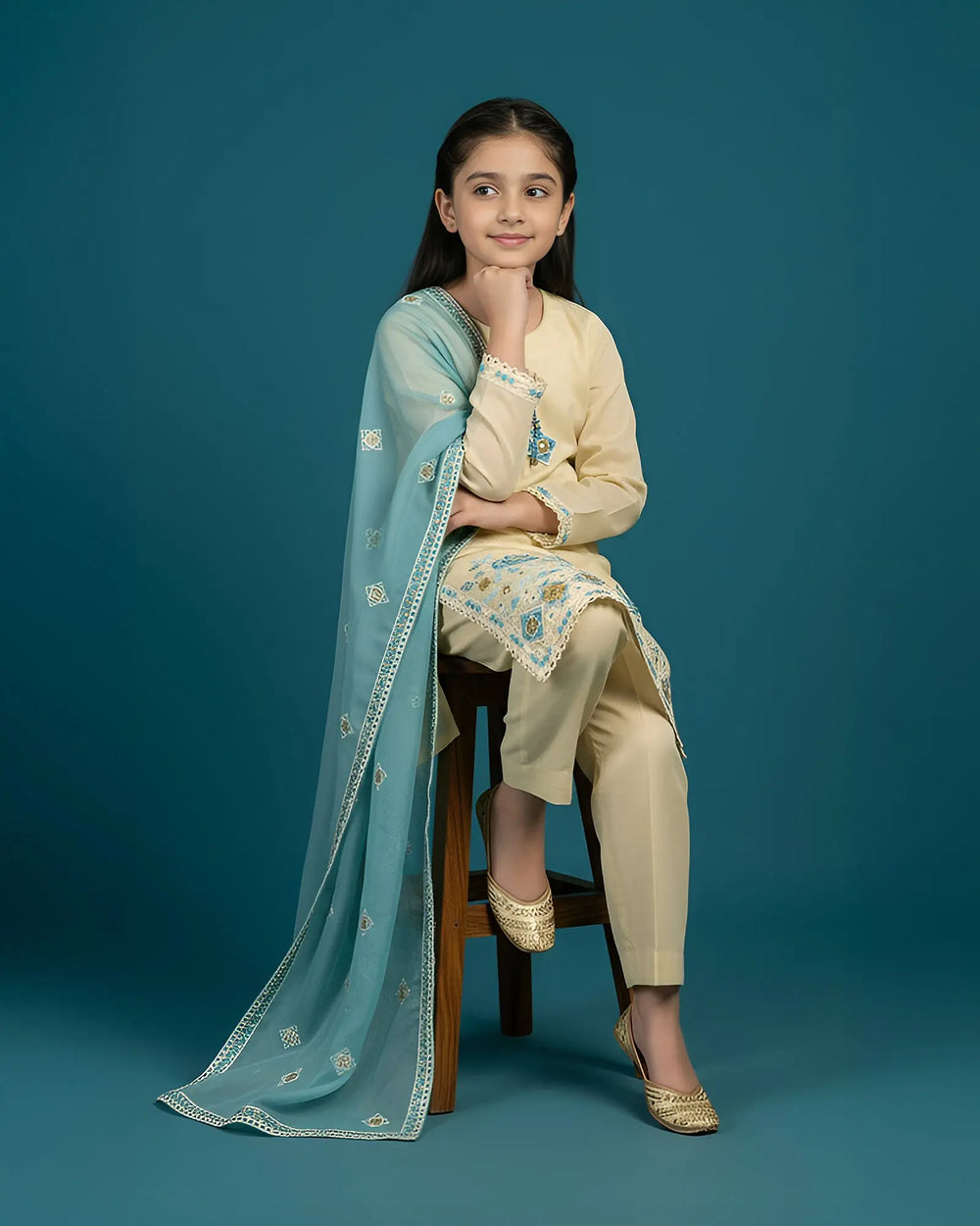 Kids Bori Net 3PC | 1338 Sha Posh Textile