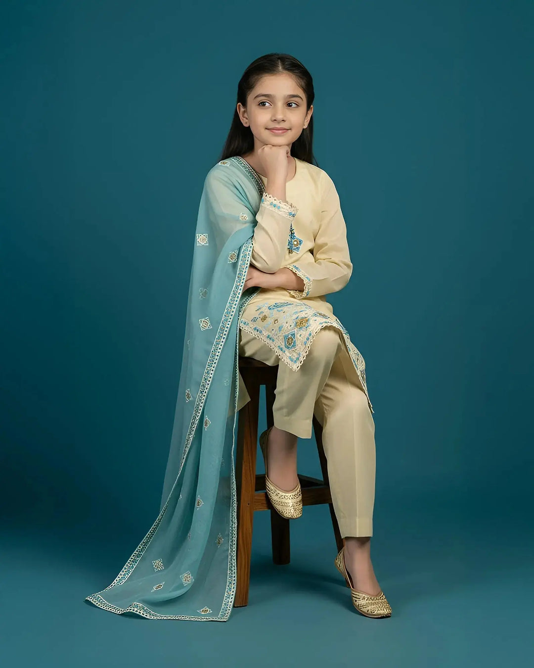 Kids Bori Net 3PC | 1338 Sha Posh Textile
