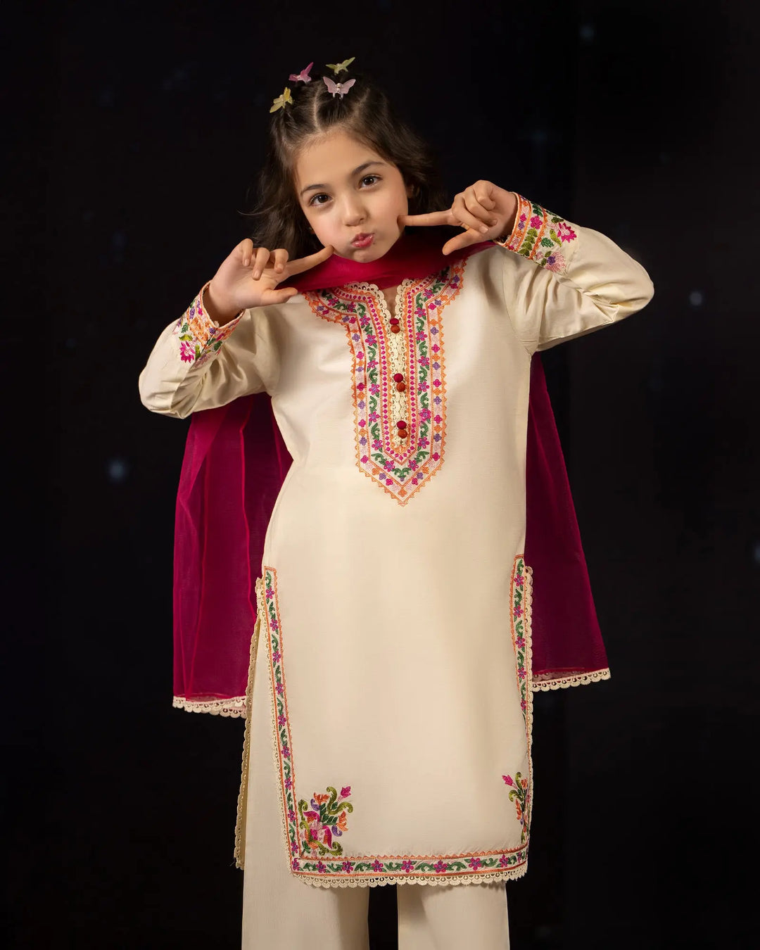 Kids Cambric Cotton 3PC | 1326 Sha Posh Textile