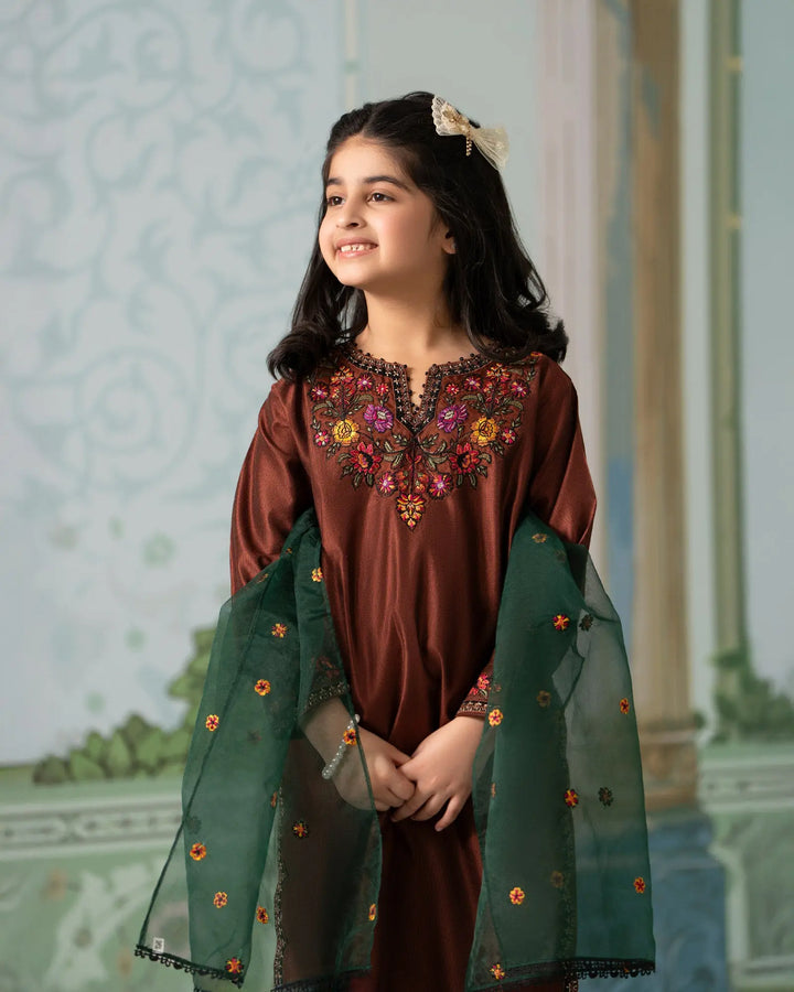 Kids Chambray Katan 3PC | 1304 Sha Posh Textile