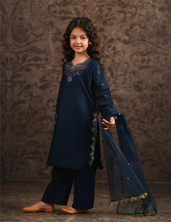 Kids Chambray Katan 3PC | 2273 - Sha Posh Textile