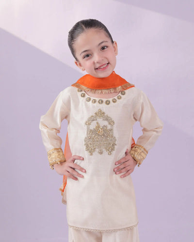 Kids Chambray Katan 3PC | 9727 Sha Posh Textile