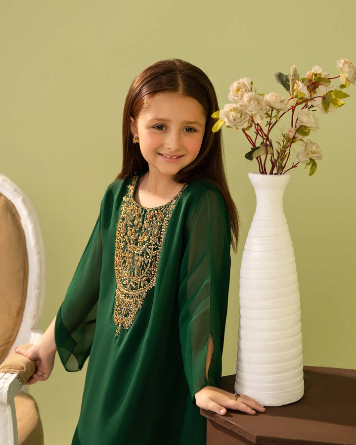 Kids Chiffon 2PC | 9809 Sha Posh Textile