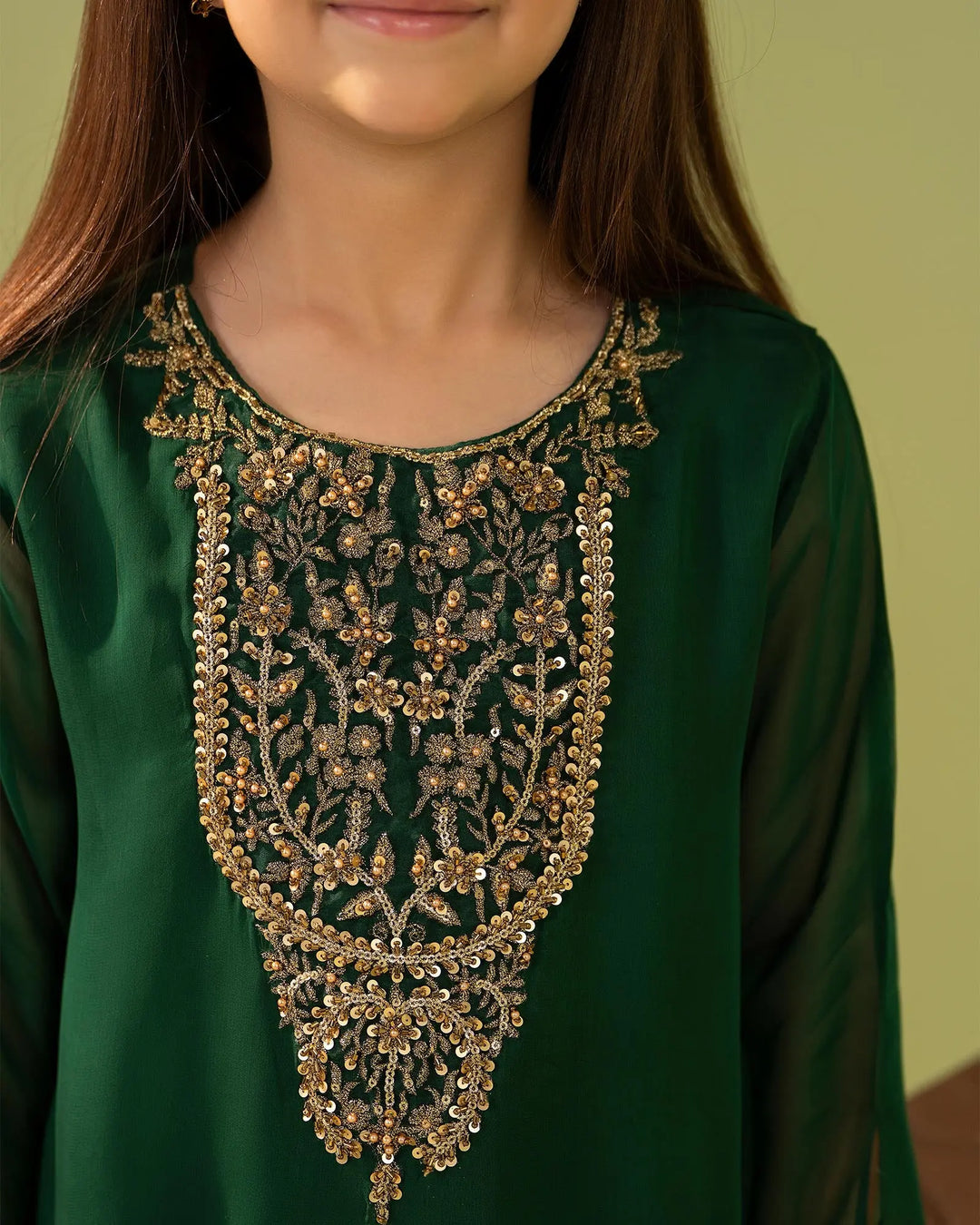 Kids Chiffon 2PC | 9809 Sha Posh Textile