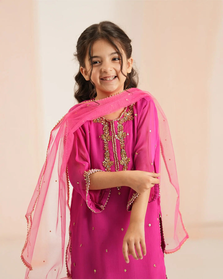 Kids Chiffon 3PC | 1152 - Sha Posh Textile