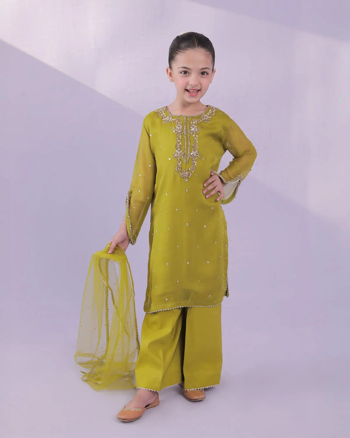 Kids Chiffon 3PC | 1152 Sha Posh Textile
