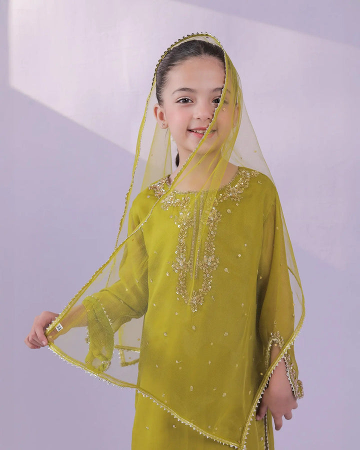 Kids Chiffon 3PC | 1152 Sha Posh Textile