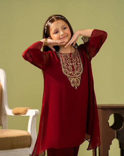 Kids Chiffon Air Line | 9809 Sha Posh Textile