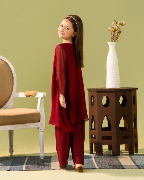 Kids Chiffon Air Line | 9809 Sha Posh Textile