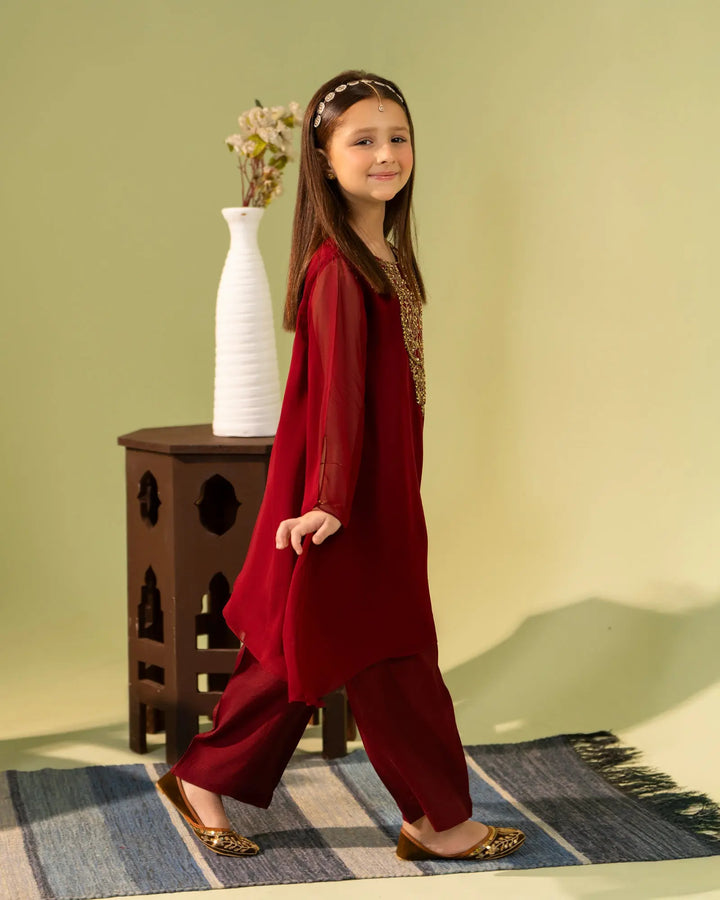 Kids Chiffon Air Line | 9809 Sha Posh Textile
