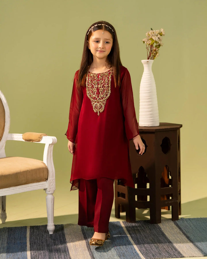 Kids Chiffon Air Line | 9809 Sha Posh Textile