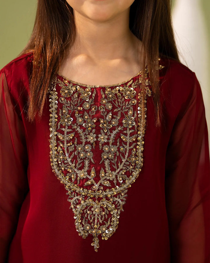 Kids Chiffon Air Line | 9809 Sha Posh Textile