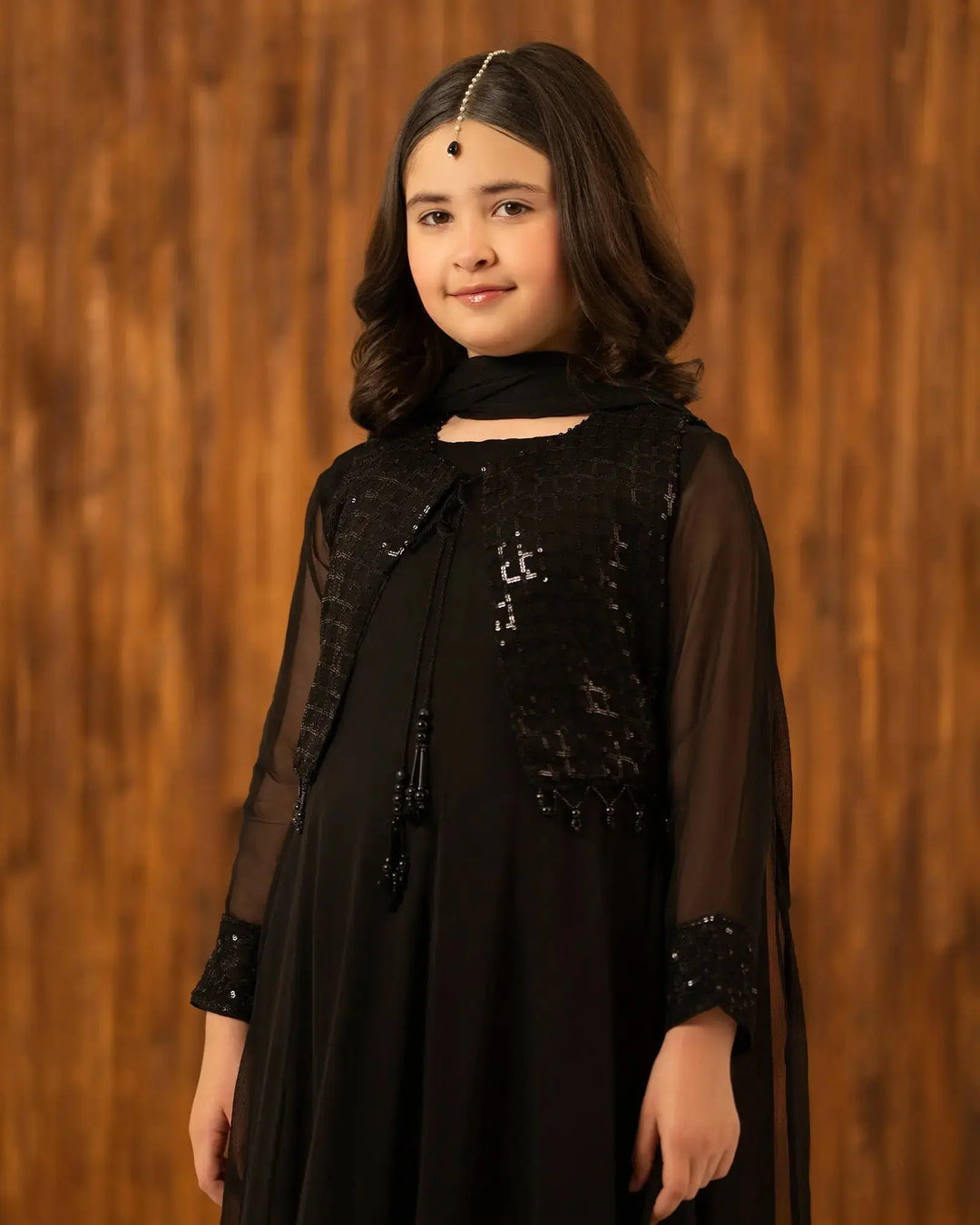Kids Chiffon Frock | 9777 Sha Posh Textile