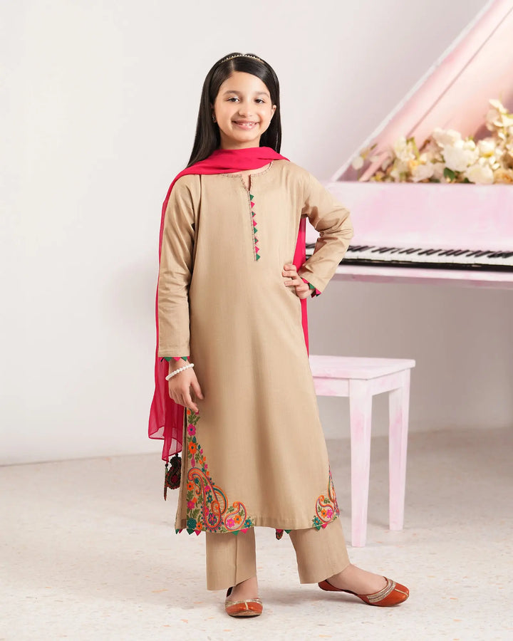 Kids Cross Slub Cotton 3PC | 1322 - Sha Posh Textile