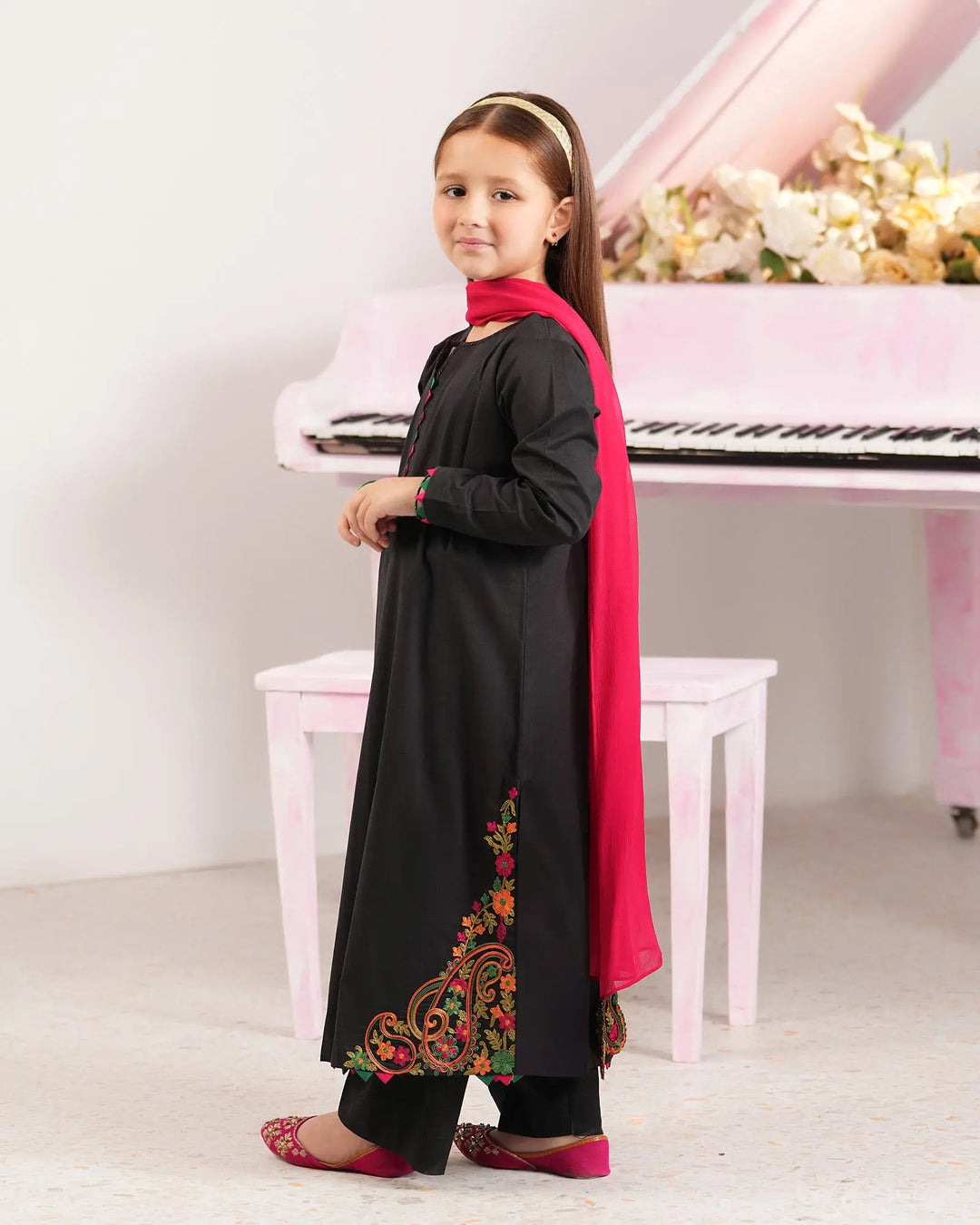 Kids Cross Slub Cotton 3PC | 1322 - Sha Posh Textile