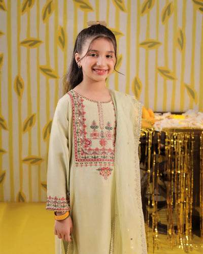 Kids Dull Raw Silk 3PC | 2265 Sha Posh Textile