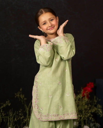 Kids Jacquard Cotton 2PC | 1226 Sha Posh Textile
