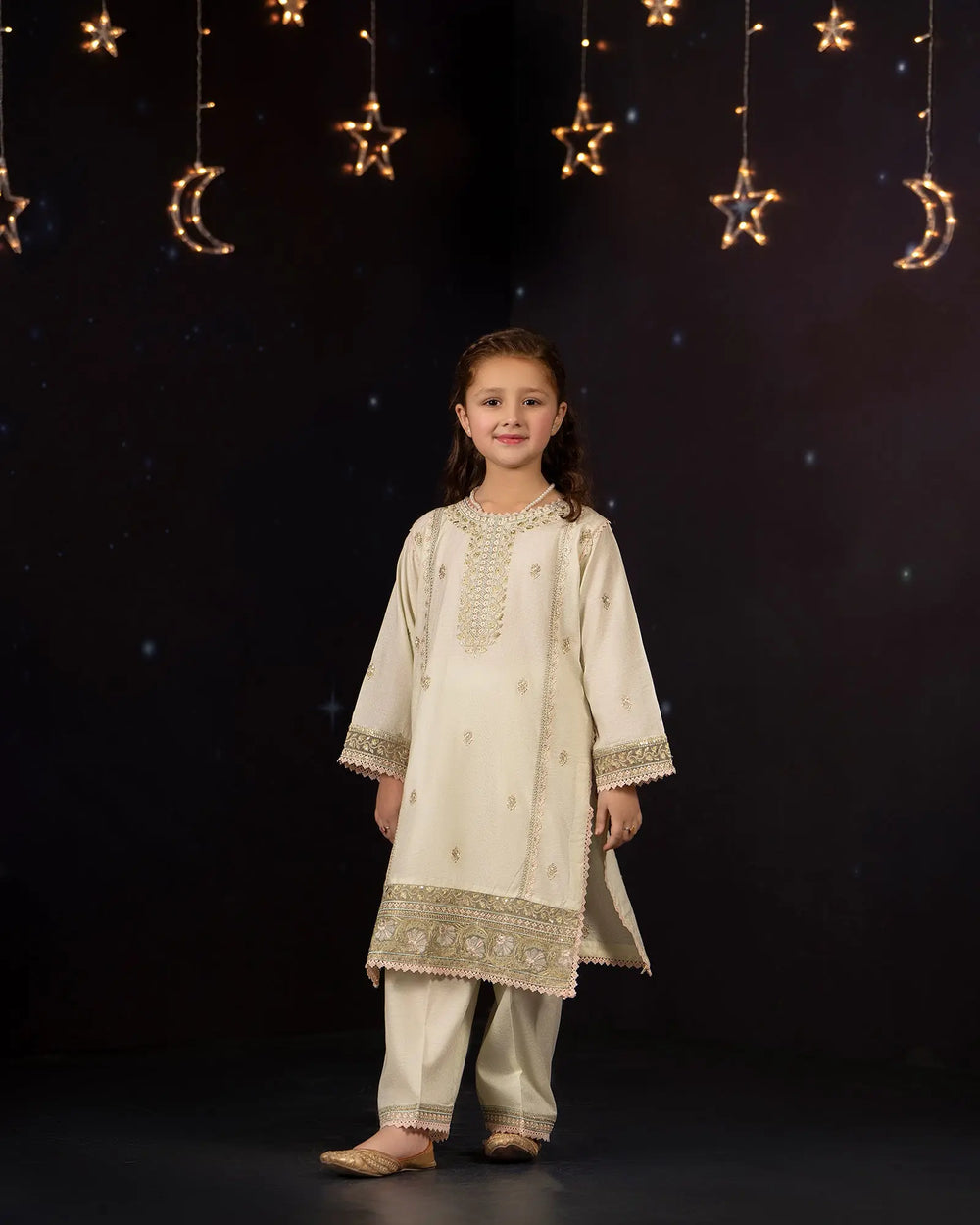 Kids Jacquard Cotton 2PC | 17432 Sha Posh Textile