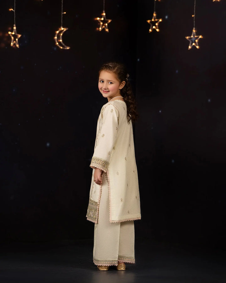 Kids Jacquard Cotton 2PC | 17432 Sha Posh Textile