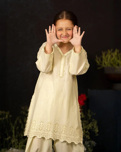 Kids Jacquard Cotton 2PC | 17581 Sha Posh Textile