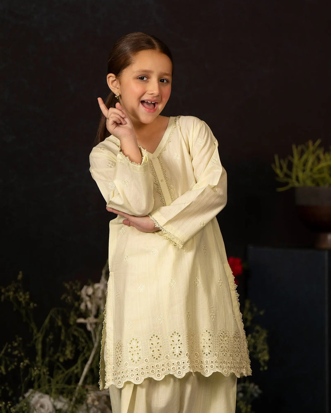Kids Jacquard Cotton 2PC | 17581 Sha Posh Textile